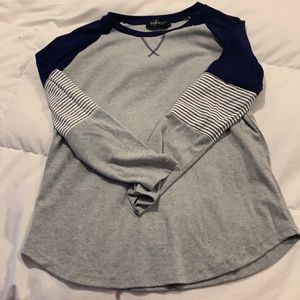 Baseball style tee